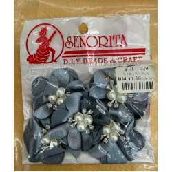 Bunga Kain Senorita 1039 - Slate Grey