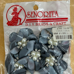 Bunga Kain Senorita 1039 - Slate Grey