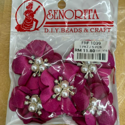 Bunga Kain Senorita 1039 -  Magenta