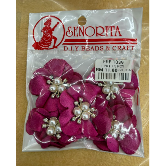 Bunga Kain Senorita 1039 -  Magenta
