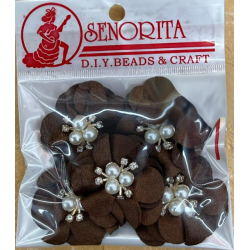 Bunga Kain Senorita 1039 -  Chocolate Brown