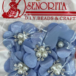 Bunga Kain Senorita 1039 -  Dusty Blue