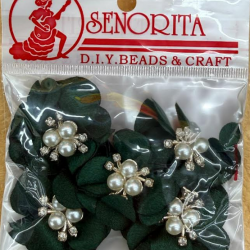 Bunga Kain Senorita 1039 -  Forest Green