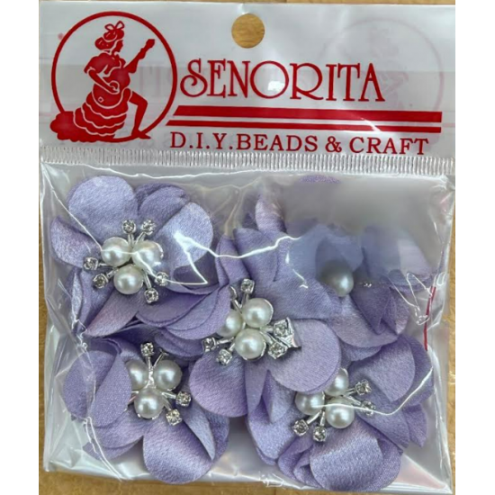 Bunga Kain Senorita 1039 -  Champagne Beige