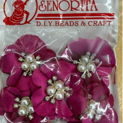 Bunga Kain Senorita 1039 -  Magenta