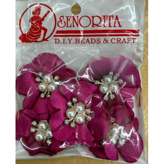 Bunga Kain Senorita 1039 -  Magenta