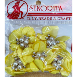 Bunga Kain Senorita 1039 -  Mustard Yellow