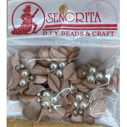 Bunga Kain Senorita 1039 -  Taupe