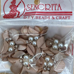 Bunga Kain Senorita 1039 -  Taupe