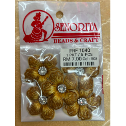 Bunga Kain Senorita 1040 -  Mustard Gold