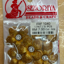 Bunga Kain Senorita 1040 -  Mustard Gold