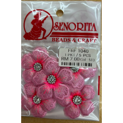 Bunga Kain Senorita 1040 -  Rose Pink