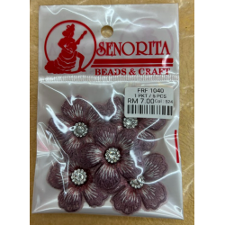 Bunga Kain Senorita 1040 -  Mauve Brown