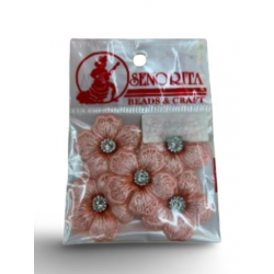 Bunga Kain Senorita 1040 -  Blush Peach 