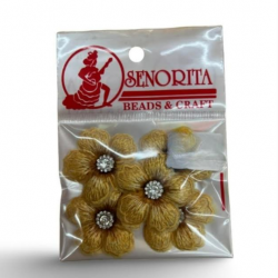 Bunga Kain Senorita 1040 -  Mustard Gold