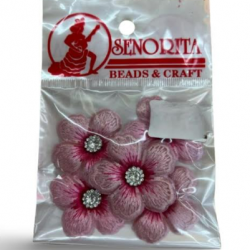 Bunga Kain Senorita 1040 -  Old Rose Pink