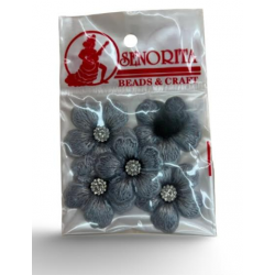 Bunga Kain Senorita 1040 -  Slate Grey