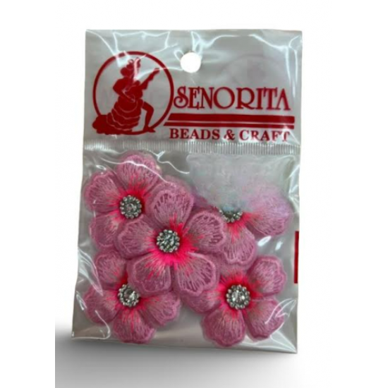 Bunga Kain Senorita 1040 -  Blush Peach 