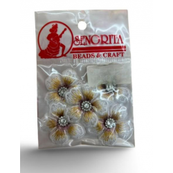 Bunga Kain Senorita 1040 -  Ivory White