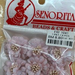 Bunga Kain Senorita 1041 -  Dusty Pink