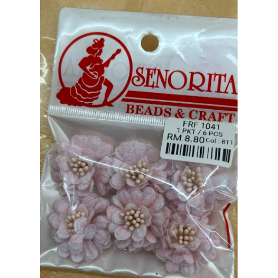 Bunga Kain Senorita 1041 -  Dusty Pink