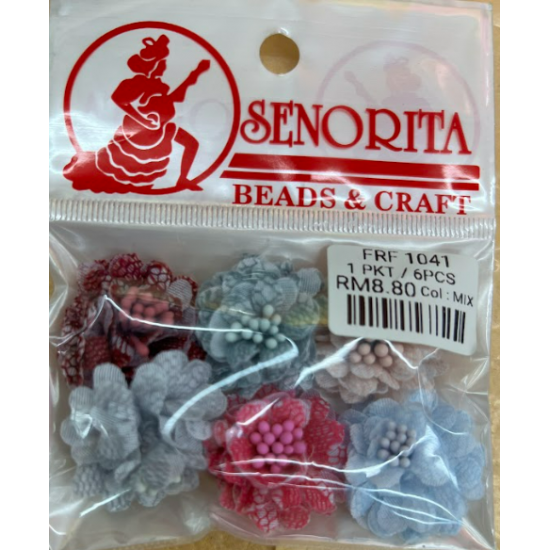 Bunga Kain Senorita 1041 -  Mix