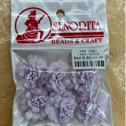 Bunga Kain Senorita 1041 -  Dusty Lilac