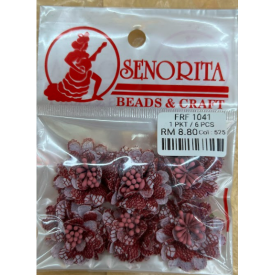 Bunga Kain Senorita 1041 -  Dusty Rose