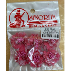 Bunga Kain Senorita 1041 -  Rose Pink