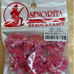 Bunga Kain Senorita 1041 -  Rose Pink