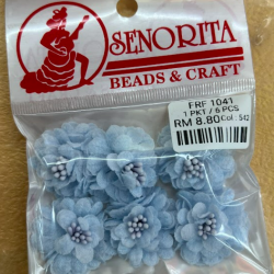 Bunga Kain Senorita 1041 -  Powder Blue