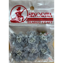 Bunga Kain Senorita 1041 -  Cool Grey 