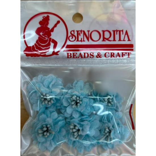 Bunga Kain Senorita 1041 -  Dusty Blue