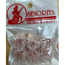 Bunga Kain Senorita 1041 -  Nude Beige PInk