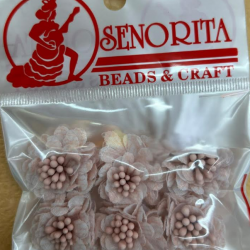 Bunga Kain Senorita 1041 -  Nude Beige PInk