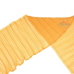 Chiffon Pleated Trimming Golden Rod - 1 Meter 15cm 