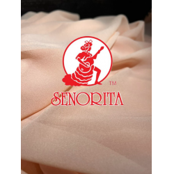 Chiffon Silky Fabric 60 inch Wide - Light Apricot  013