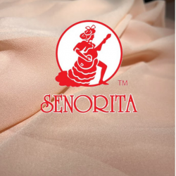 Chiffon Silky Fabric 60 inch Wide - Light Apricot  013