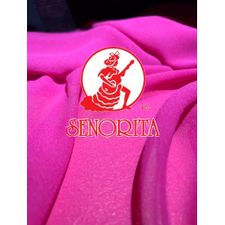 Chiffon Silky Fabric 60 inch Wide - Shocking Pink 015