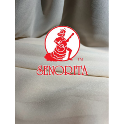 Chiffon Silky Fabric 60 inch Wide - Cream Puff 016