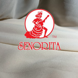 Chiffon Silky Fabric 60 inch Wide - Cream Puff 016