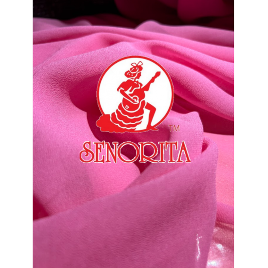 Chiffon Silky Fabric 60 inch Wide - Persian Pink 018