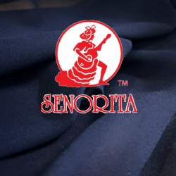 Chiffon Silky Fabric 60 inch Wide - Penn Blue 019