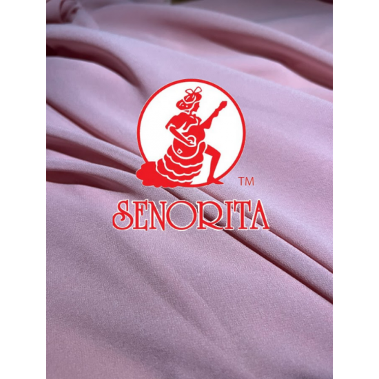 Chiffon Silky Fabric 60 inch Wide - Pearl Pink 023