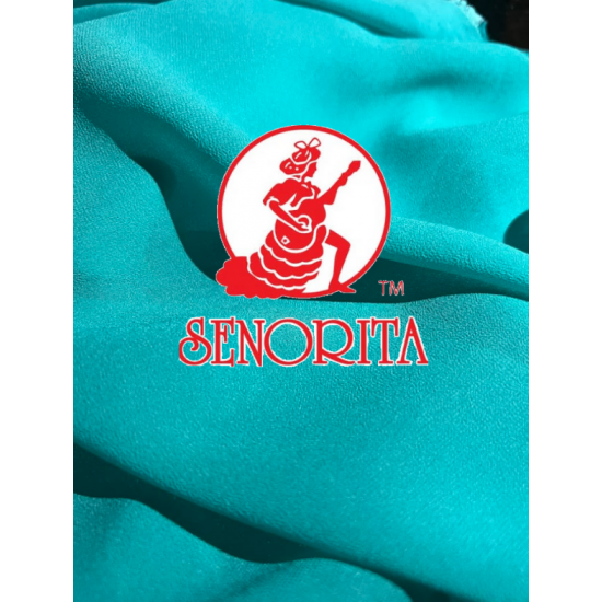 Chiffon Silky Fabric 60 inch Wide - Light Teal 024