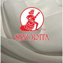 Chiffon Silky Fabric 60 inch Wide - Off White 02