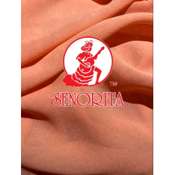 Chiffon Silky Fabric 60 inch Wide - Soft Salmon 028