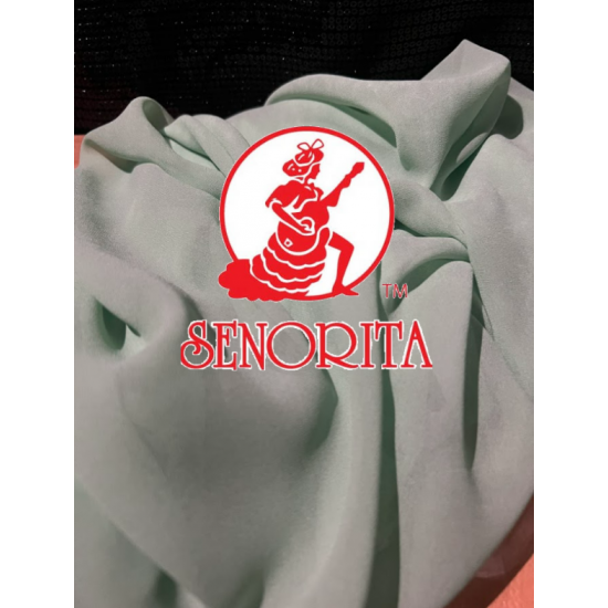 Chiffon Silky Fabric 60 inch Wide - Tea Green 031