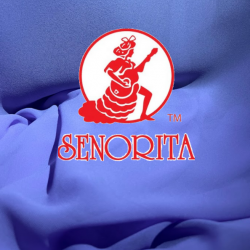 Chiffon Silky Fabric 60 inch Wide -  Lavender Blue 038