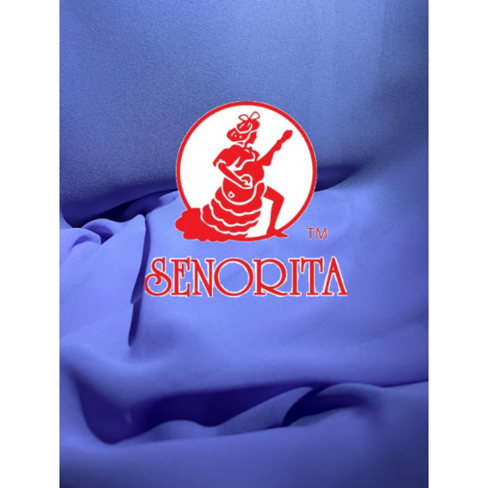 Chiffon Silky Fabric 60 inch Wide -  Lavender Blue 038